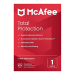 McAfee Total Protection for 1 Device with Secure VPN & Scam Protection