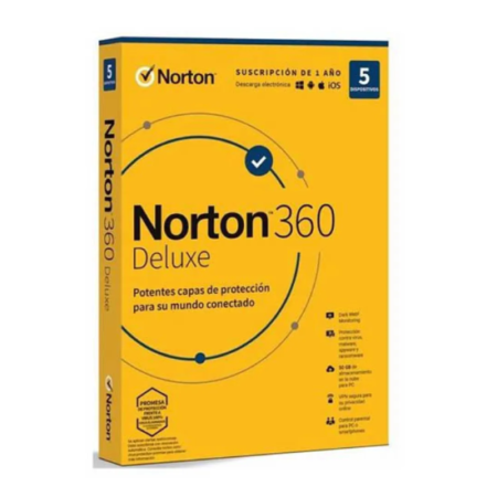 Norton 360 Deluxe Antivirus with 50GB Backup for 5 Devices